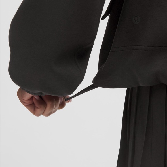 Lululemon Cotton-Blend Double Knit OS Hoodie in BROWN. Sold out color. - Picture 3 of 4